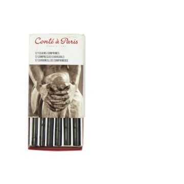 Conte Compressed Charcoal - Pack of 12