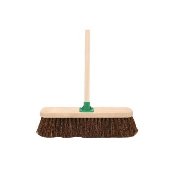 Stiff Bassine Broom With Handle 18in