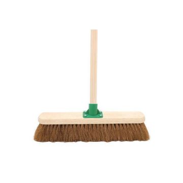 Soft Coco Broom With Handle 18in