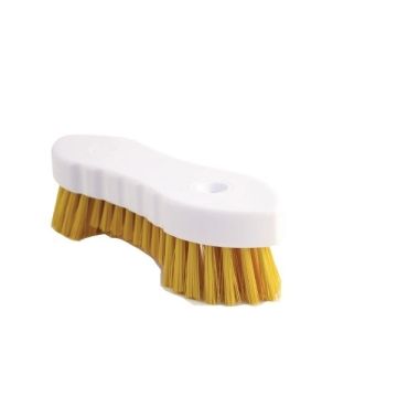 Scrubbing Brush 8in - Yellow