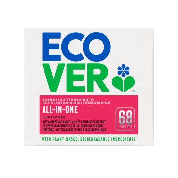 Ecover Dishwasher Tablets - Pack of 68