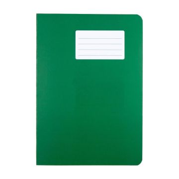 Durabook Exercise Books A4 80 Page 8mm Feint/Blank Alternate - Dark Green - Pack of 50