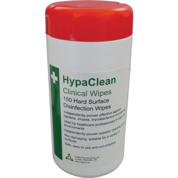 HypaClean Clinical Wipes - Pack of 150