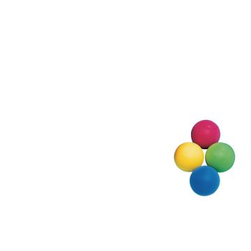 Skinned Foam Balls - Assorted - Pack of 4
