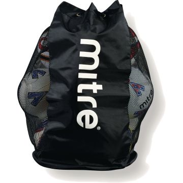 Mitre Mesh Panelled Bag - Black/White