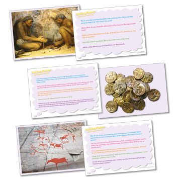 Thinking History Cards - Stone Age to Iron Age