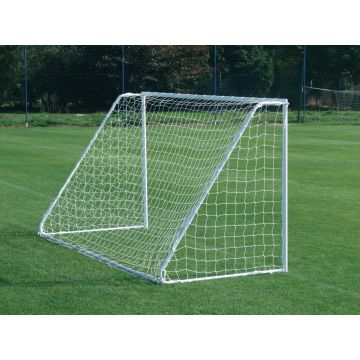 Harrod Sport Mini Soccer Goal - White - 12 x 6ft - Pair