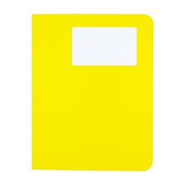 Durabook Exercise Books 9 x 7in 80 Page 8mm F&M - Yellow - Pack of 100