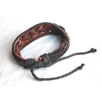 Viking Leather Bracelet