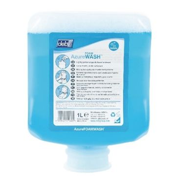 Deb Azure Foam Wash 1L Cartridge - Pack of 6