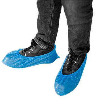 Disposable Overshoes - Blue - Pack of 100