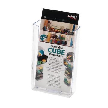 Deflecto 1/3 A4 Flat Back Lit Holder