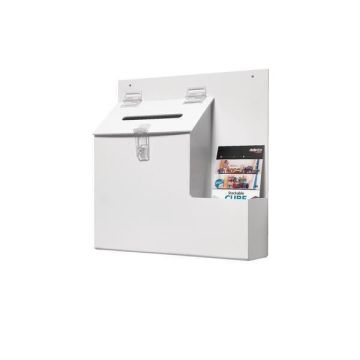 Deflect Suggestion Box - White
