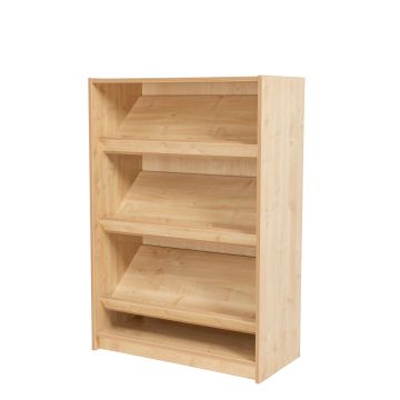 Maplescape Elegant Sloping Book Storage Unit