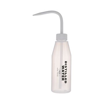 Distilled Water Wash Bottle Labelled - 500ml - Pack of 5