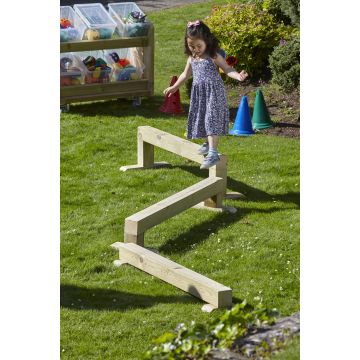 Millhouse Outdoor Balance Beam Set