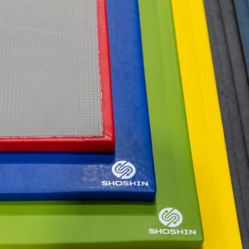Medium Weight Gym Mat 1830 x 1220 x 25mm - Rainbow Green