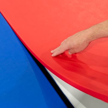 Lightweight Gym Mat- Link-a-Lay-  1220 x 910 x 25mm Blue