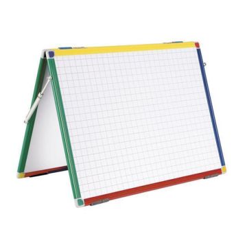 Show-me Desktop Magnetic Drywipe Easel - A2