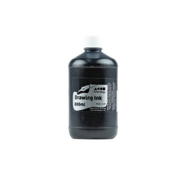 Drawing Ink 600ml Single Colours - Black