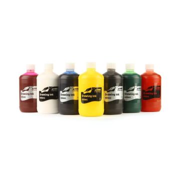 Drawing Ink 600ml Single Colours - Green