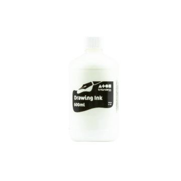 Drawing Ink 600ml Single Colours - White