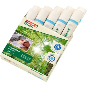Edding-24 Ecoline Highlighters - Blue - Pack of 10