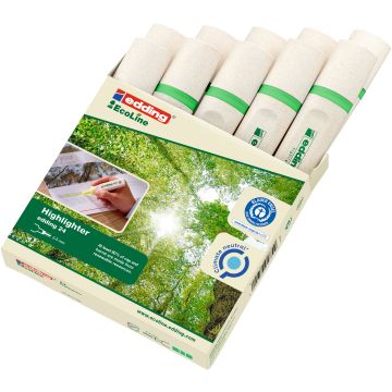 Edding-24 Ecoline Highlighters - Green - Pack of 10