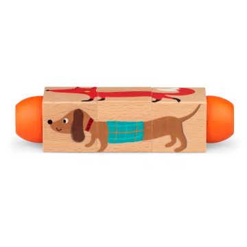 Wooden Twisty Animal Puzzle