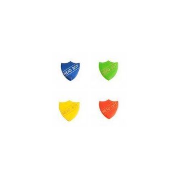 Head Boy Shield Badge - Yellow - Pack of 10