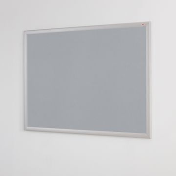 Eco Friendly Aluminium Framed Noticeboard 1200 x 900mm - Grey