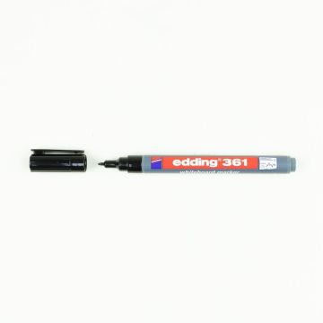 Edding 361 Drywipe Whiteboard Markers Classpack Black - Pack of 200