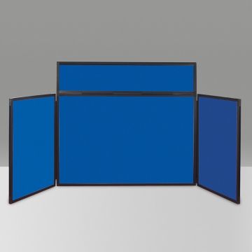 Mini Busyfold Light Table Top Kit With Header & Carry Bag - Blue