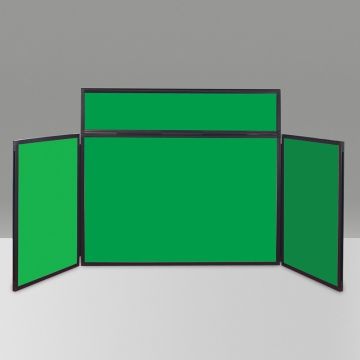 Mini Busyfold Light Table Top Kit With Header & Carry Bag - Green
