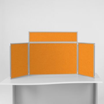 Mini Busyfold Light Table Top Kit With Header & Carry Bag - Orange
