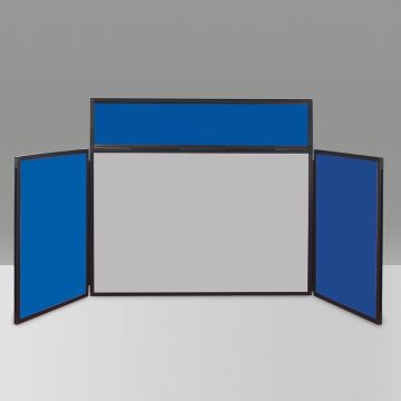 Mini Busyfold Light Table Top Kit With Header & Carry Bag - Blue/Grey