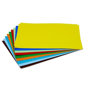 Mounts A4 Inner Assorted Colours - Pack of 100