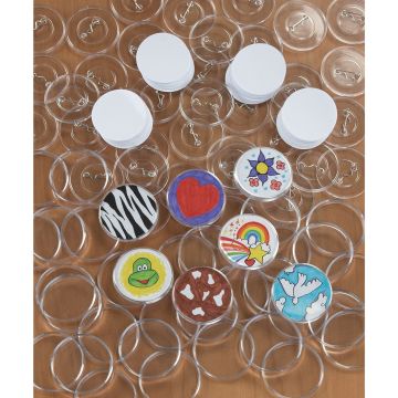 Self Assembly Badges - Pack of 100