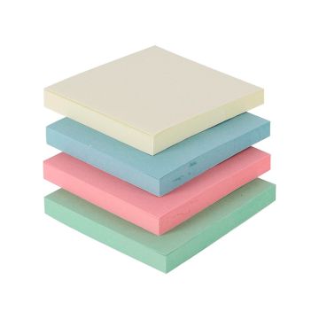 Classmates Recycled Sticky Notes Assorted 75 x 75mm - Pack of 12