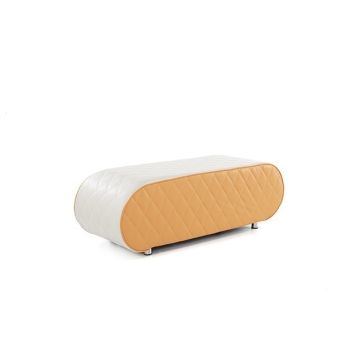 Large Ellipse - Grey/Orange