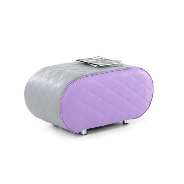 Small Ellipse - Grey/Purple