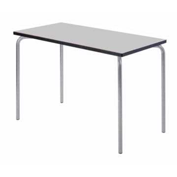 Equation Rectangular Table - 120 x 60cm - 11-14Y - Grey
