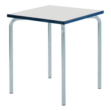 Equation Square Table 60 x 60cm - 6-8Y - White