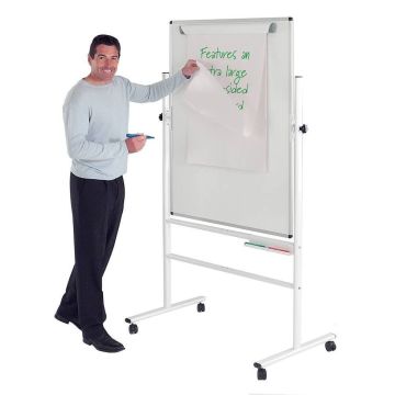 Standard Revolving Magnetic Whiteboard - 1200 x 900mm