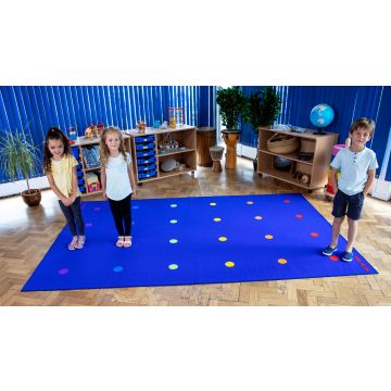 Rainbow Spots Indoor/Outdoor Carpet 3x2
