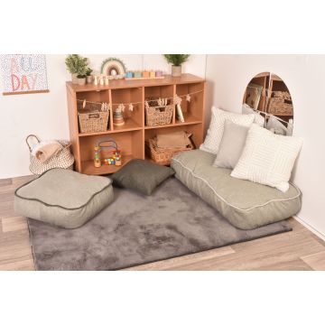 Geo Print Bench Seating Set