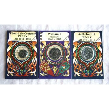 3 x Saxon Coins
