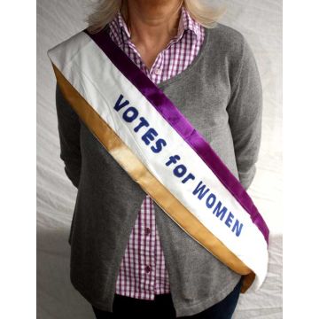 Suffragettes Sash