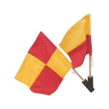 Linesmans Flags & Sticks Set