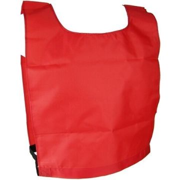 Nylon Training Bib Small - Red